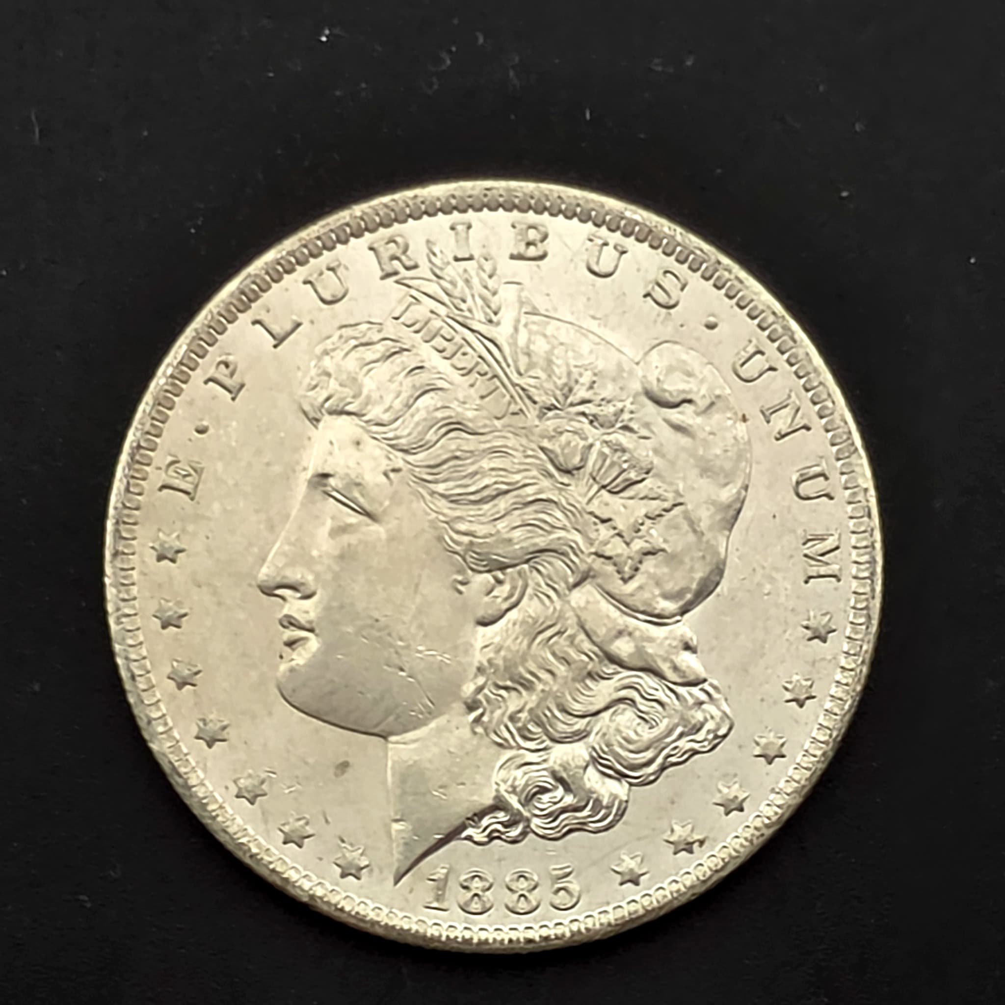 1885-O Morgan Silver Dollar, 90% Silver