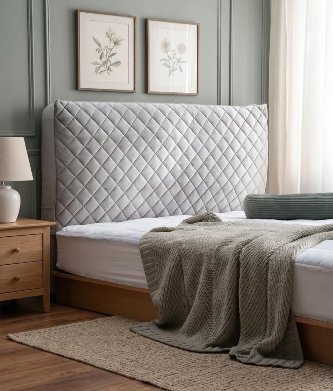 Quilted Headboard Cover (67in. x 27.5in.)