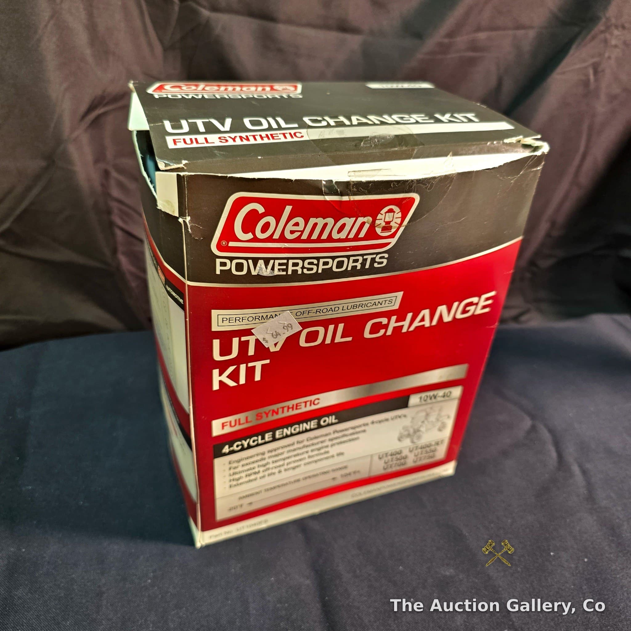 Coleman Powersports UTV Oil Change Kit, Full Synthetic 10W-40