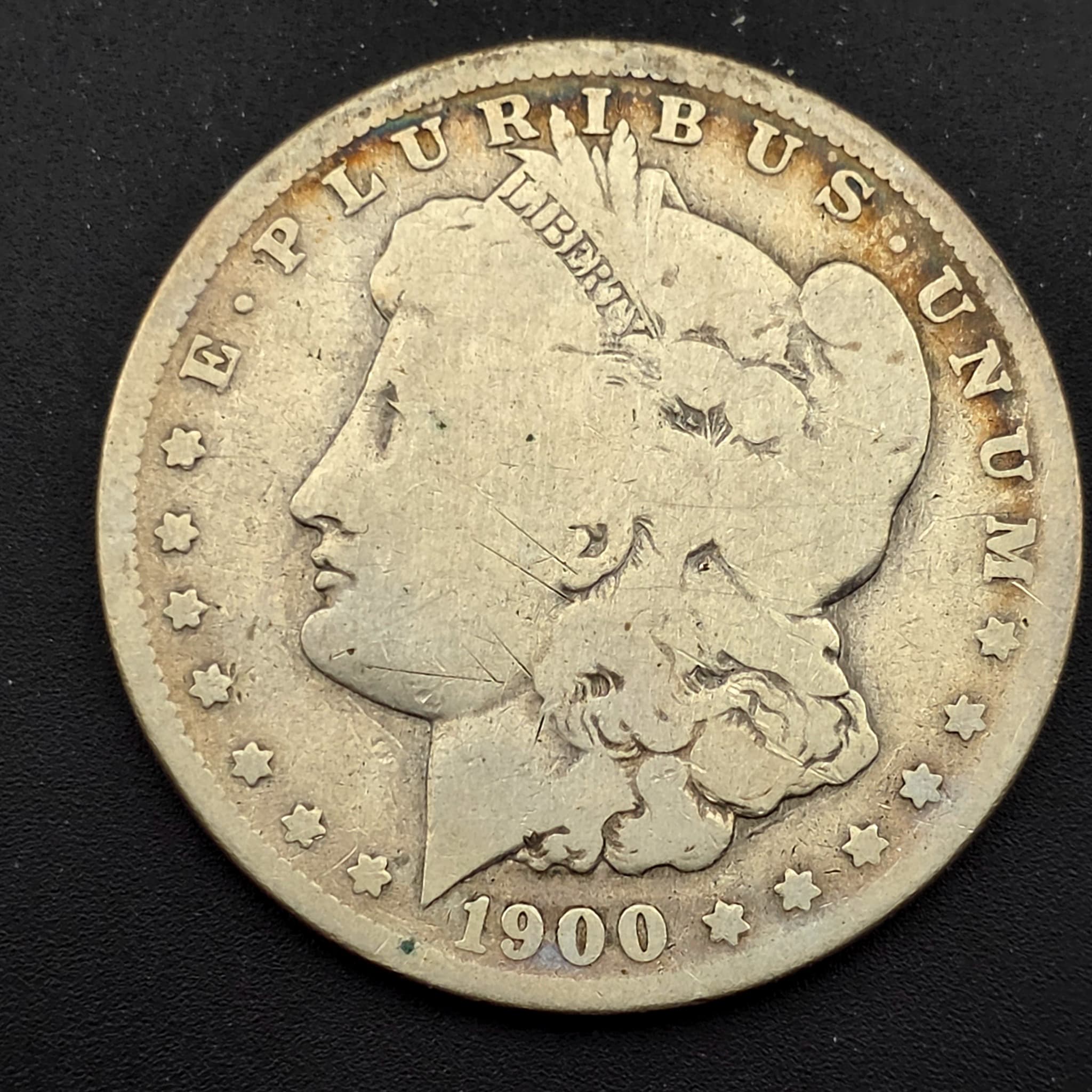 1900-O Morgan Silver Dollar, 90% Silver