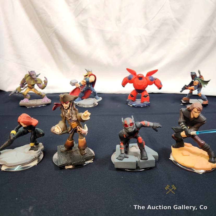 Disney Infinity Gaming Figures, Set of 8