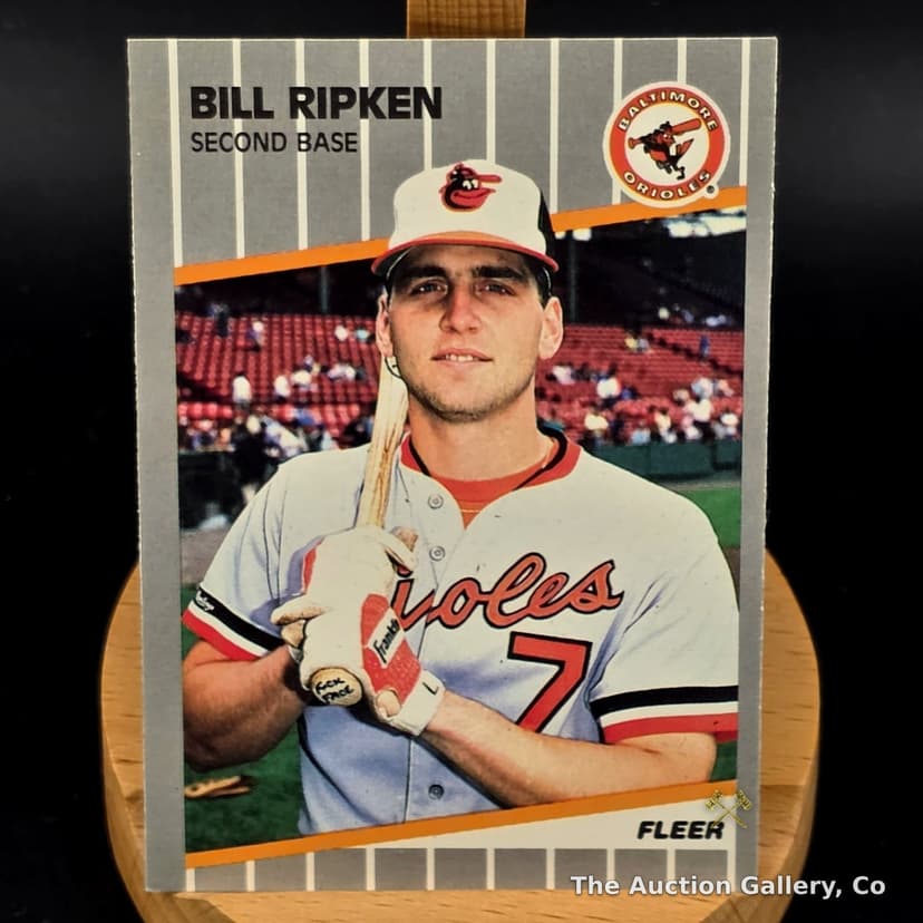 1989 Fleer Bill Ripken #616 FF Error Card