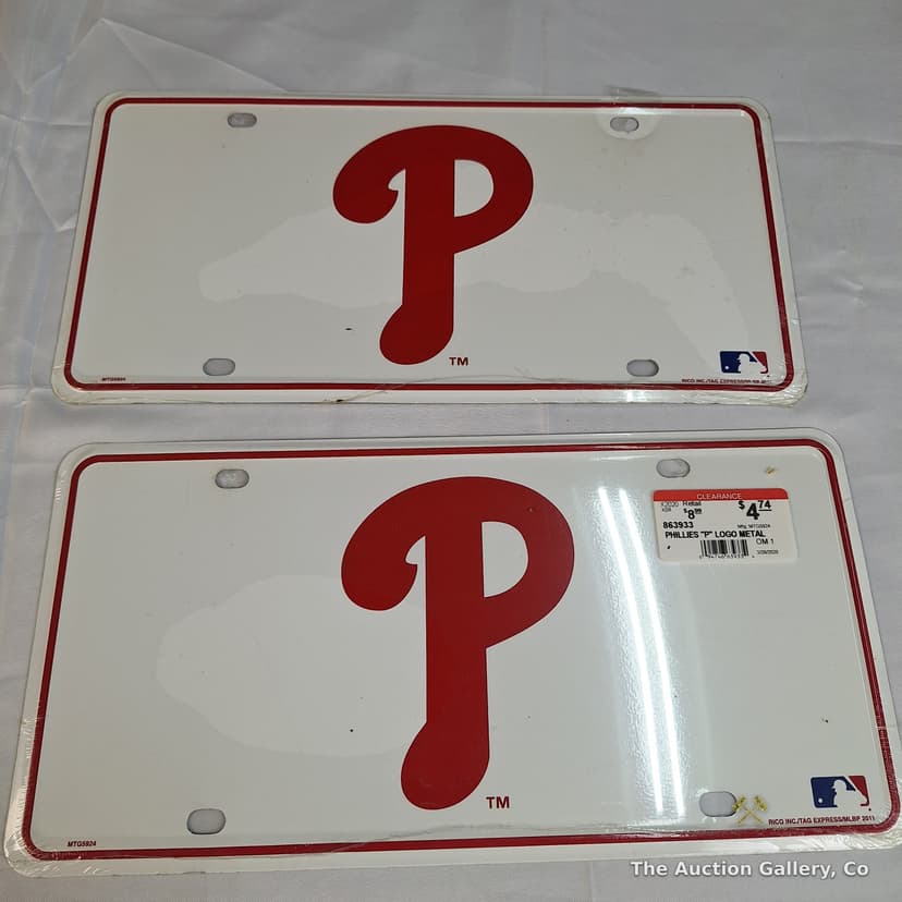 Philadelphia Phillies Novelty License Plates, Set of 4 โ photo 2