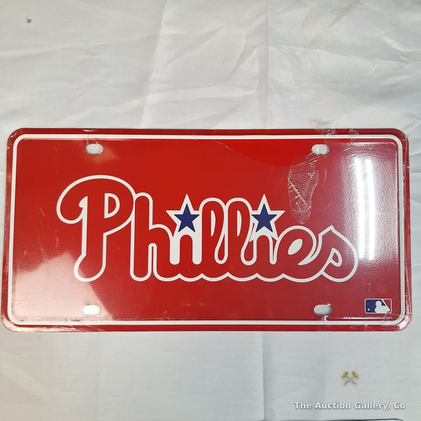 Philadelphia Phillies Novelty License Plates, Set of 4 โ photo 3
