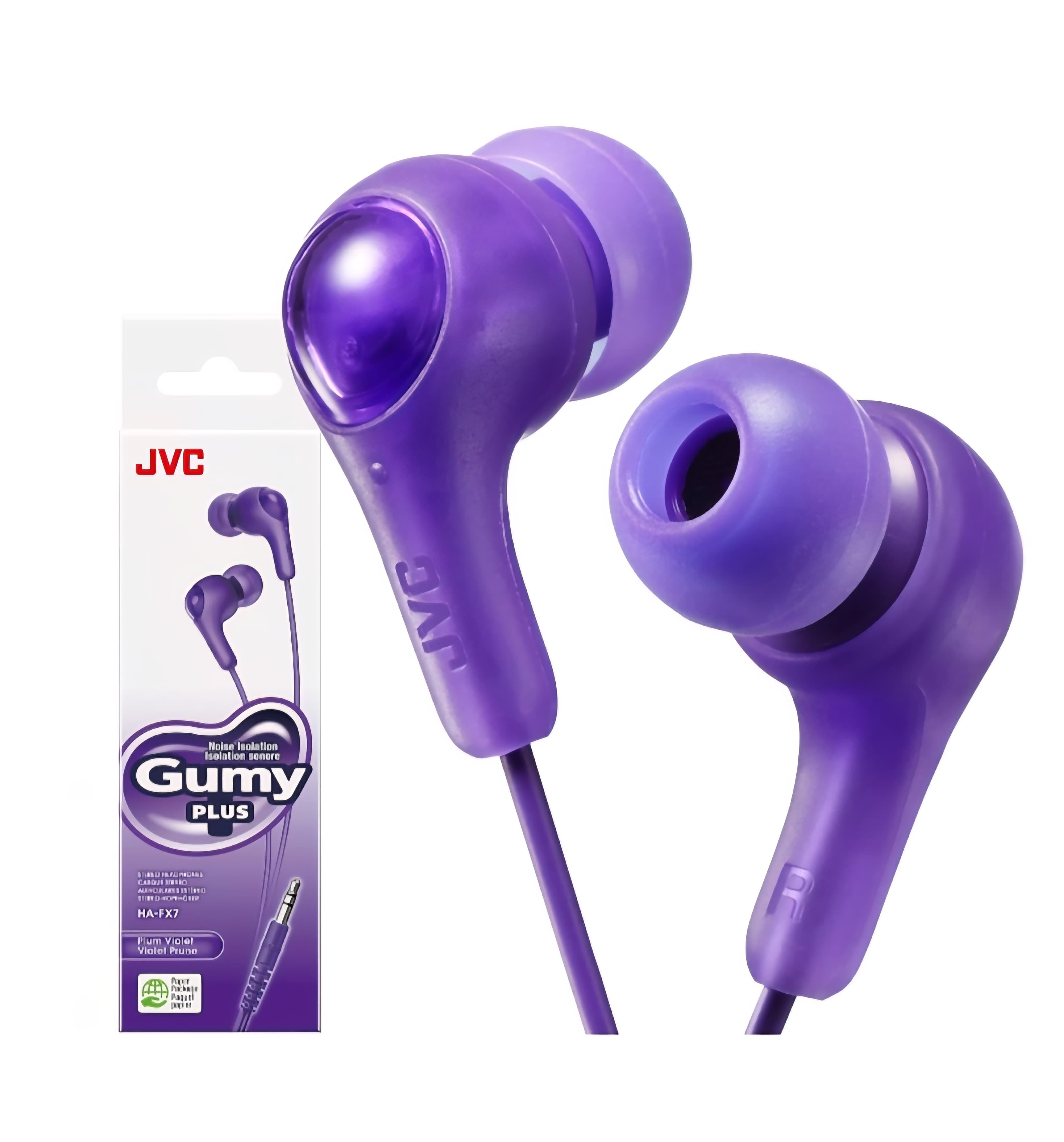 Gumy Plus Wired Earbuds (Plum Violet)