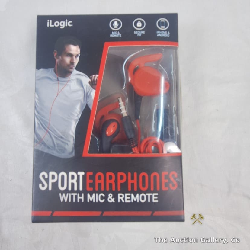 Mixed Lot of 3: Journal, Sport Earphones, Phone Grip โ photo 3