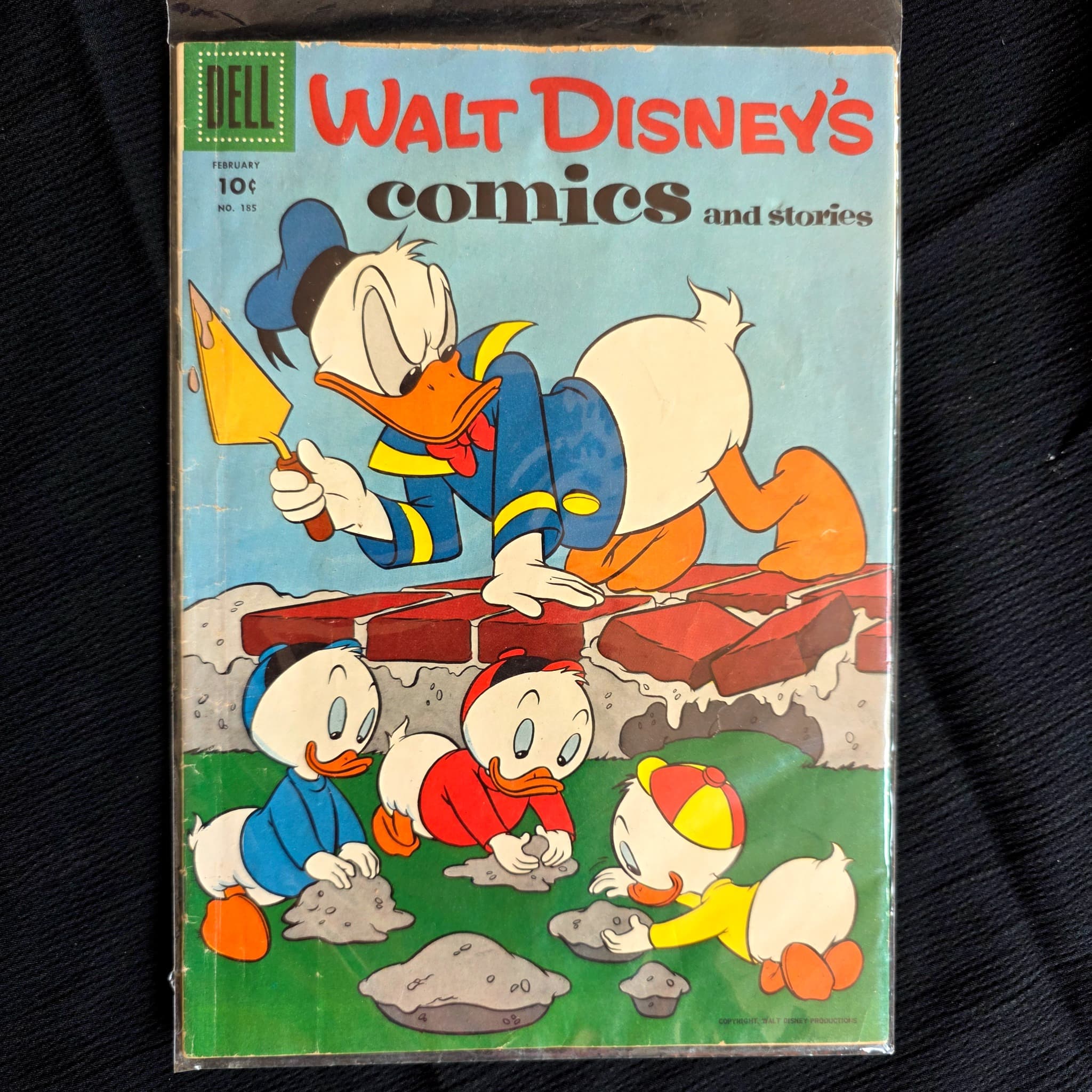 Walt Disney's Comics and Stories #185, Dell, 1956