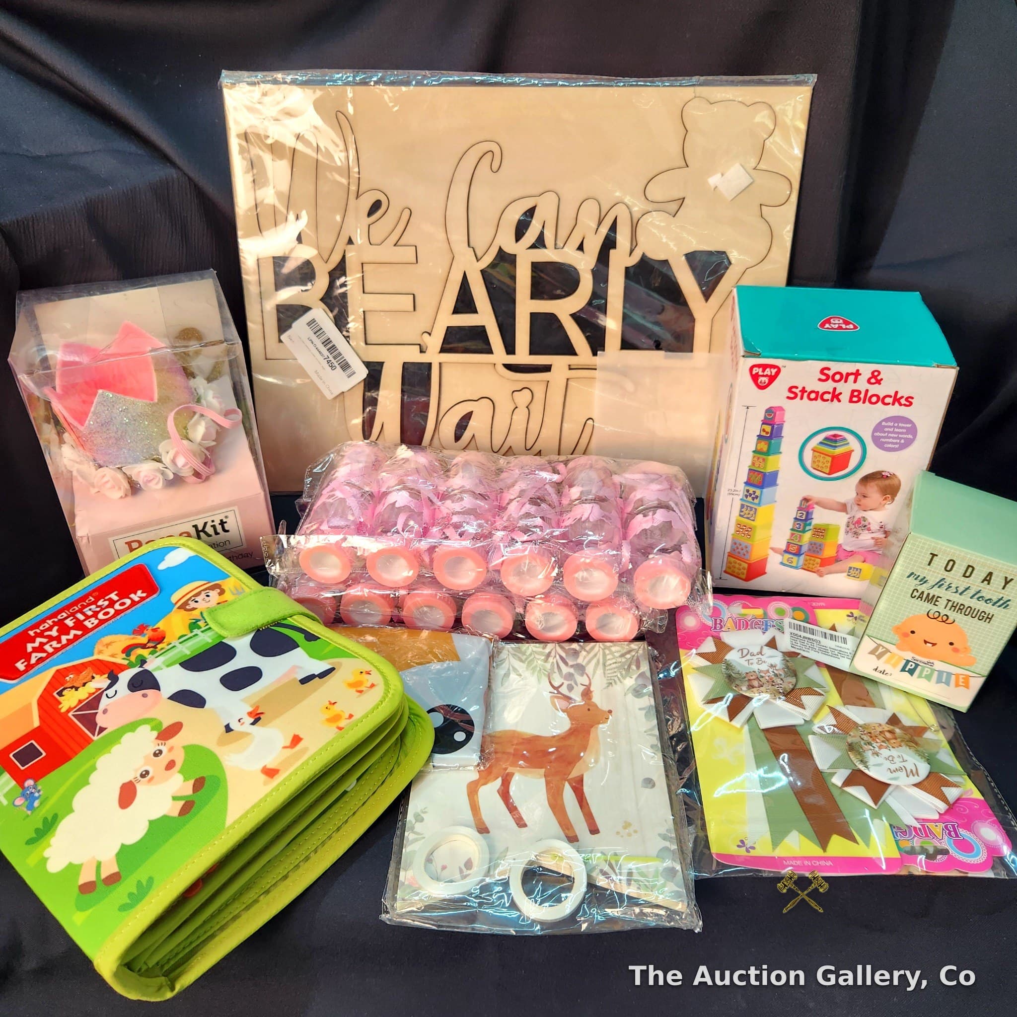 Gift Lot for Baby Shower & First Birthday, 8 Pieces