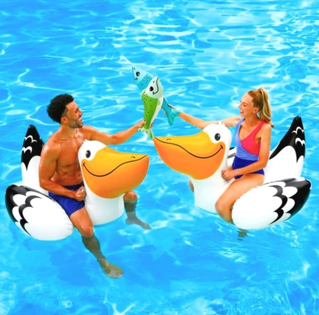 Pelican Pool Float Game - Battle Fish
