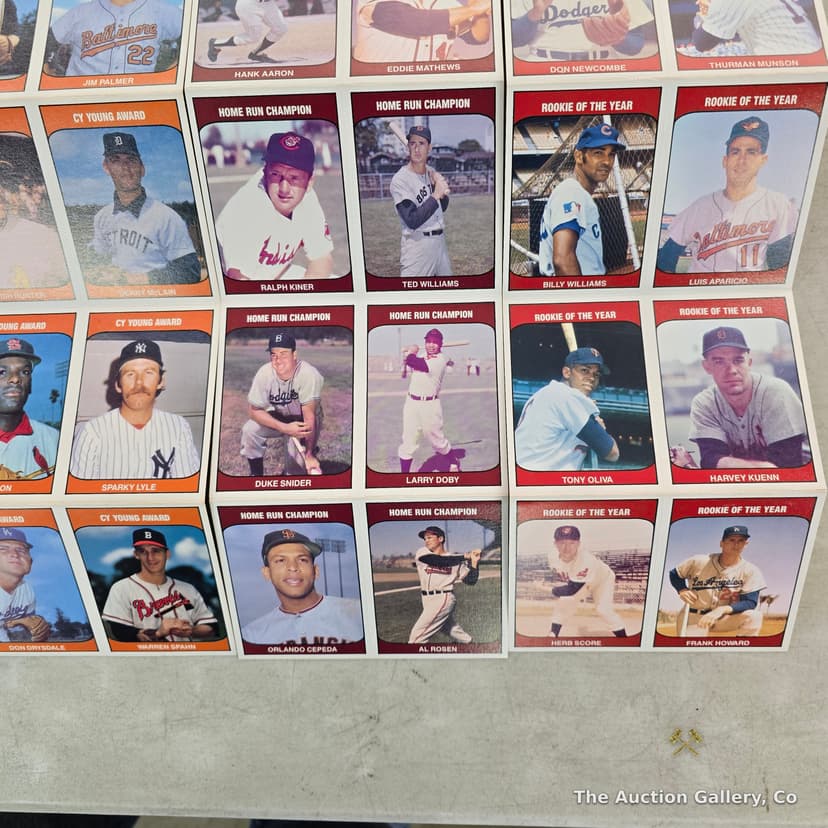 1985 Baseball Legends Card Sets, 5 Sets, 50 Cards โ photo 5