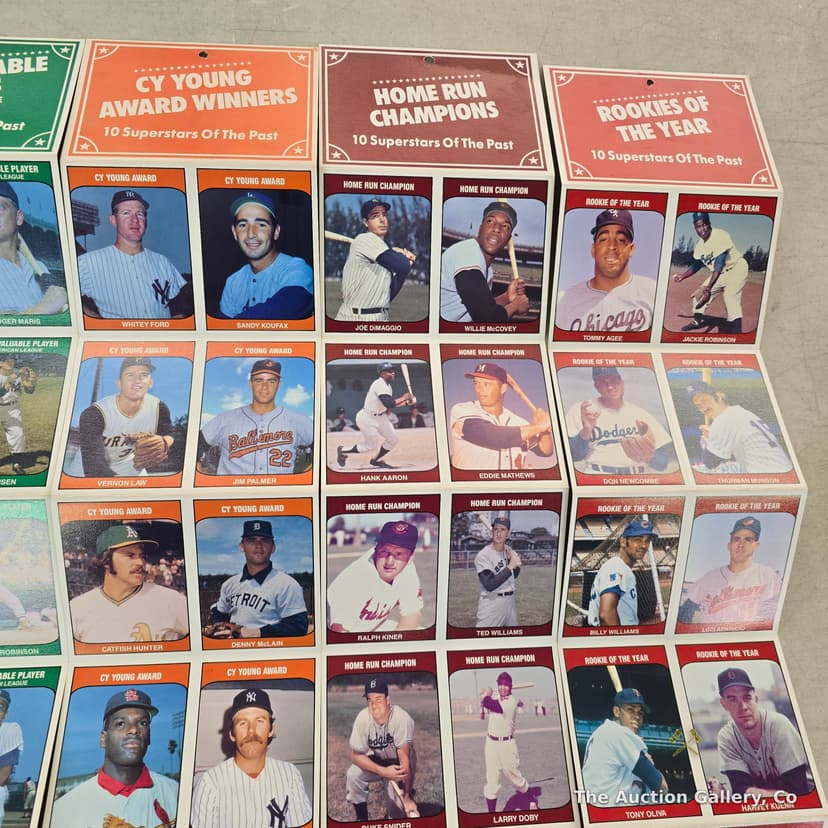 1985 Baseball Legends Card Sets, 5 Sets, 50 Cards โ photo 3
