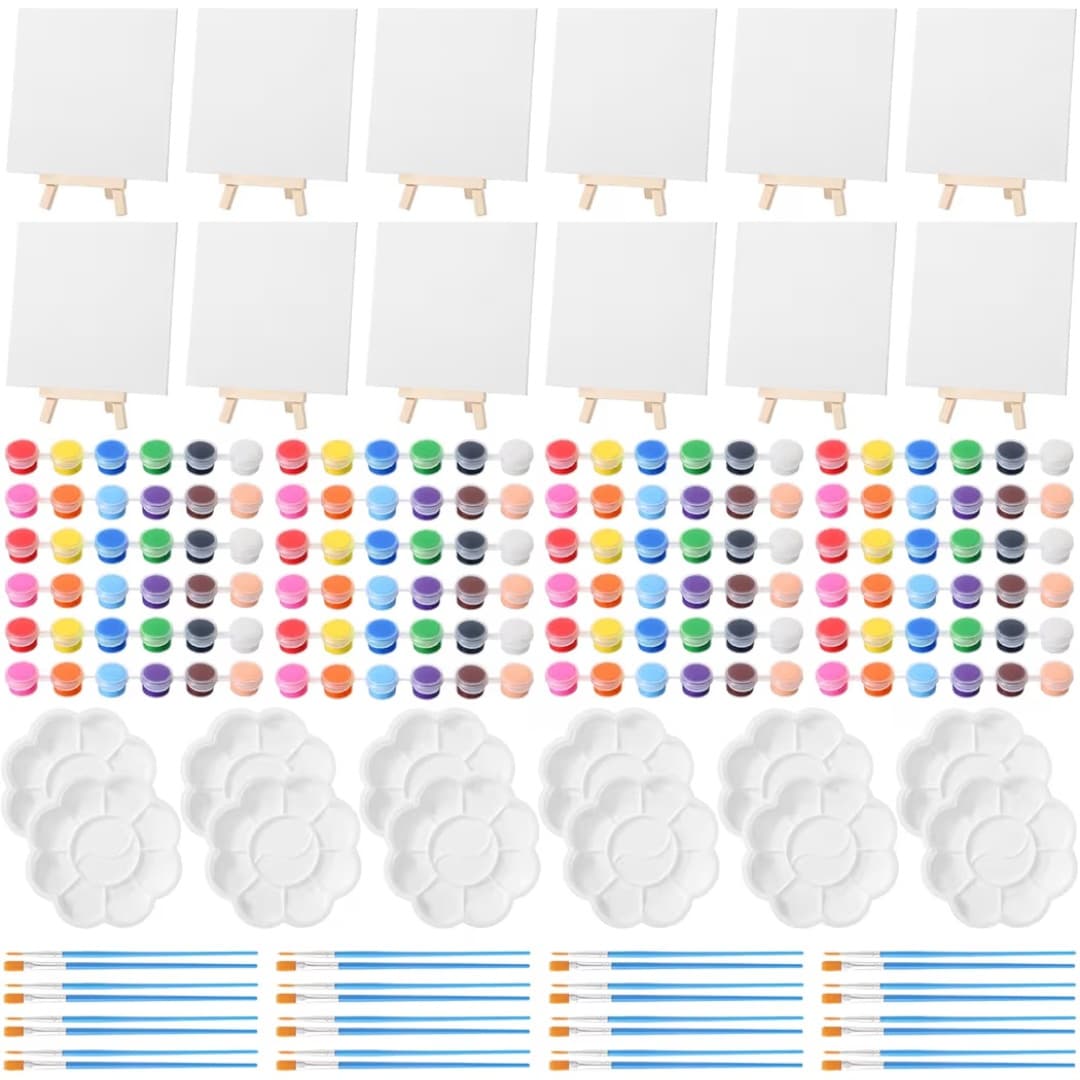 Acrylic Paint Kit (12 sets)