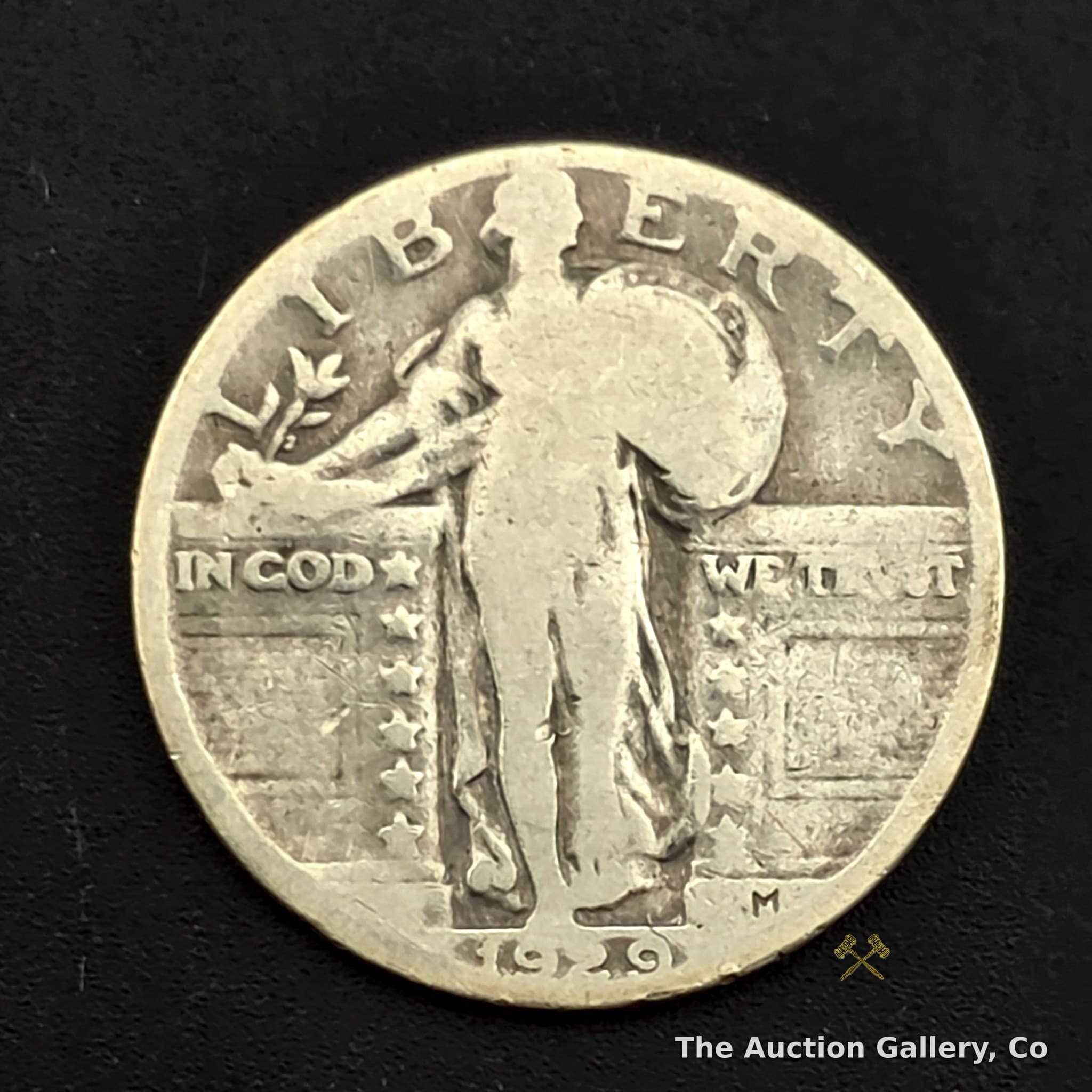 1929 Standing Liberty Quarter, 90% Silver