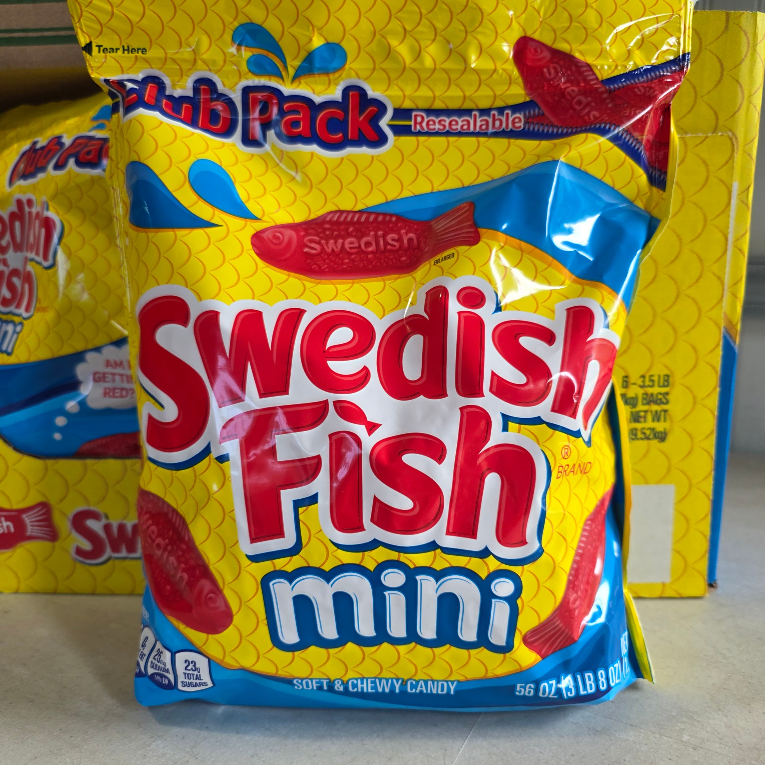 Swedish Fish Mini Club Pack - 3.5 Pounds!