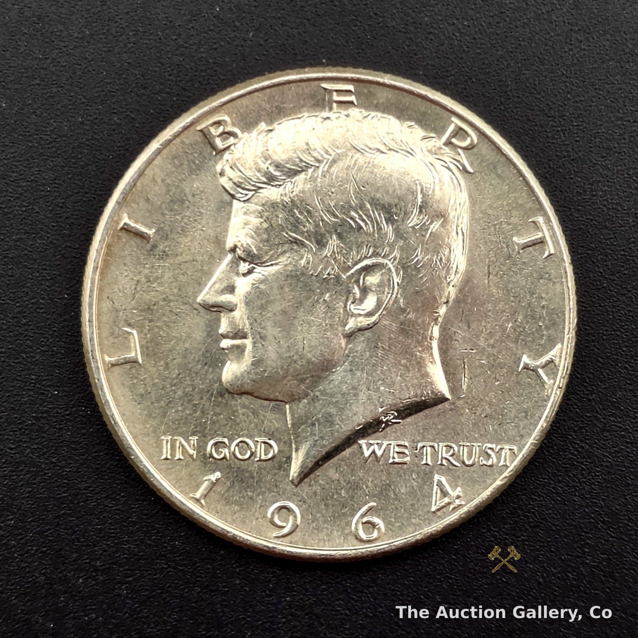 1964 Kennedy Half Dollar, 90% Silver