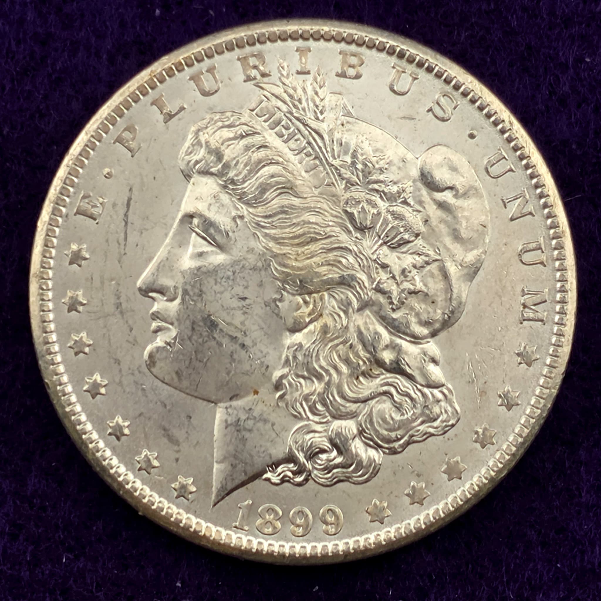 1899-O Morgan Silver Dollar, 90% Silver