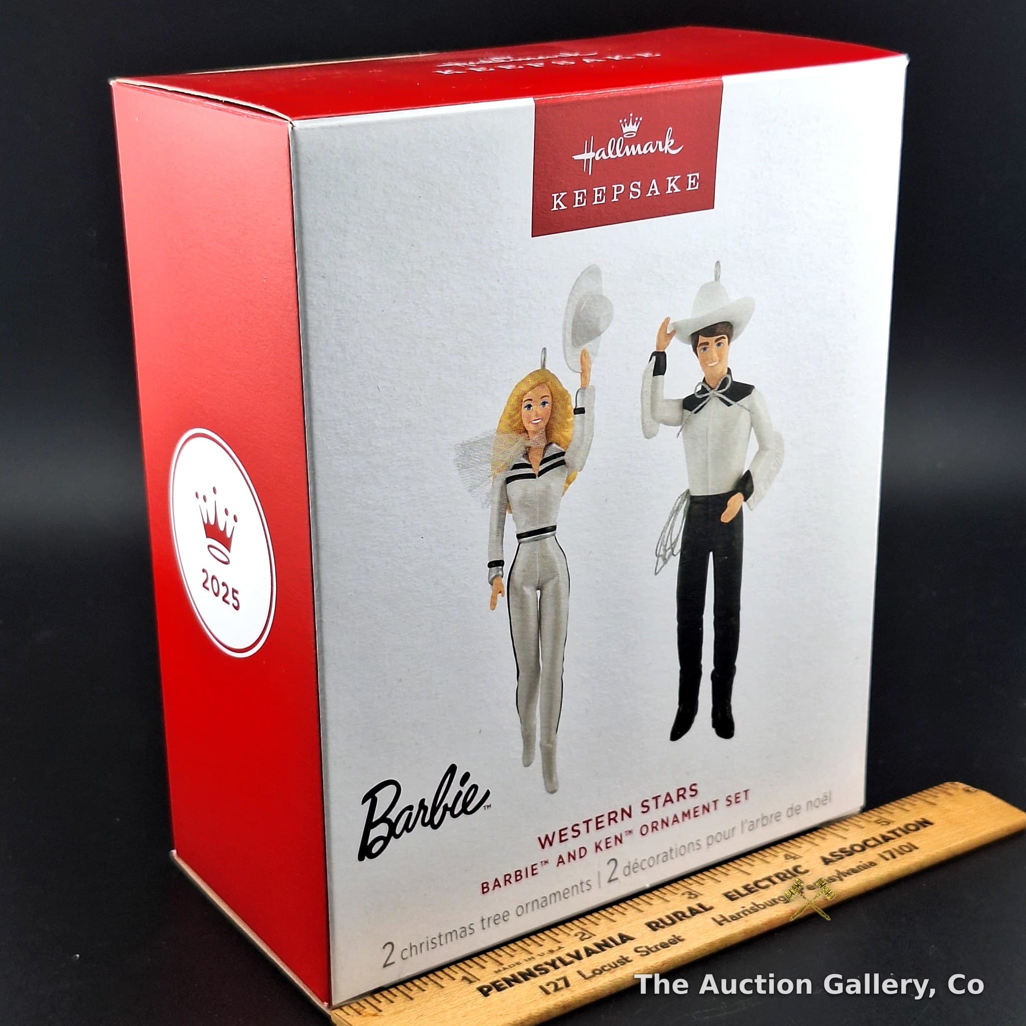 Hallmark Keepsake 2025 Western Stars Barbie & Ken Ornament Set