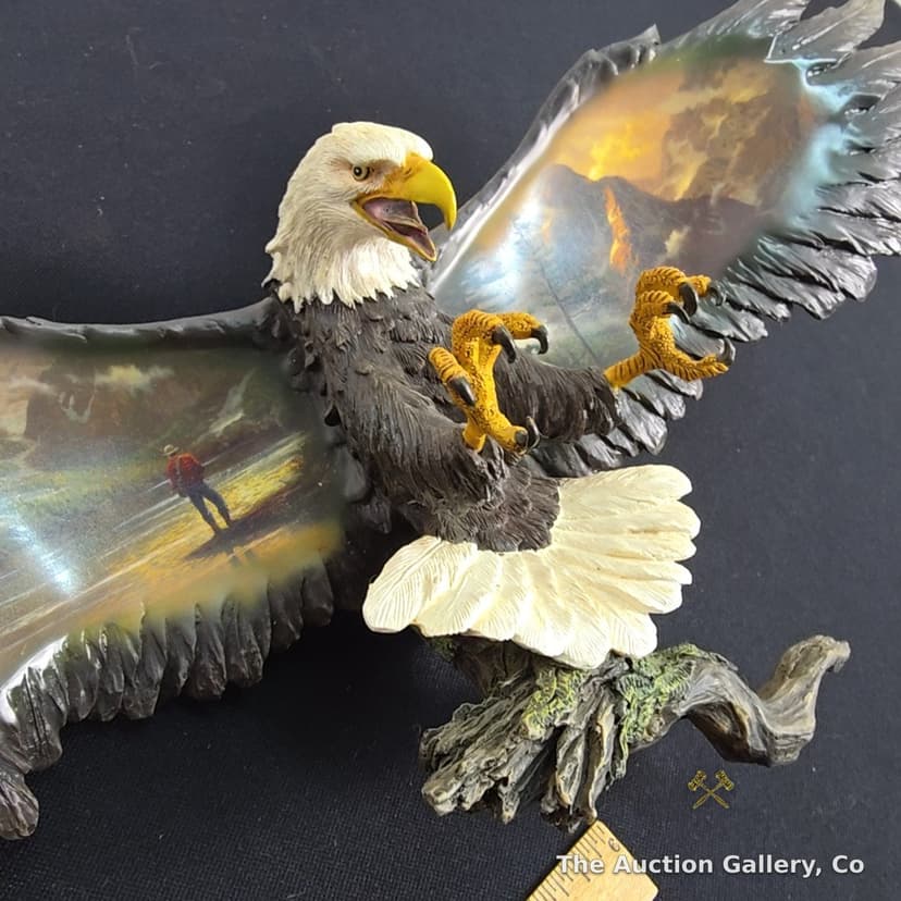 Thomas Kinkade "Almost Heaven" Eagle's View Wall Sculpture โ photo 2