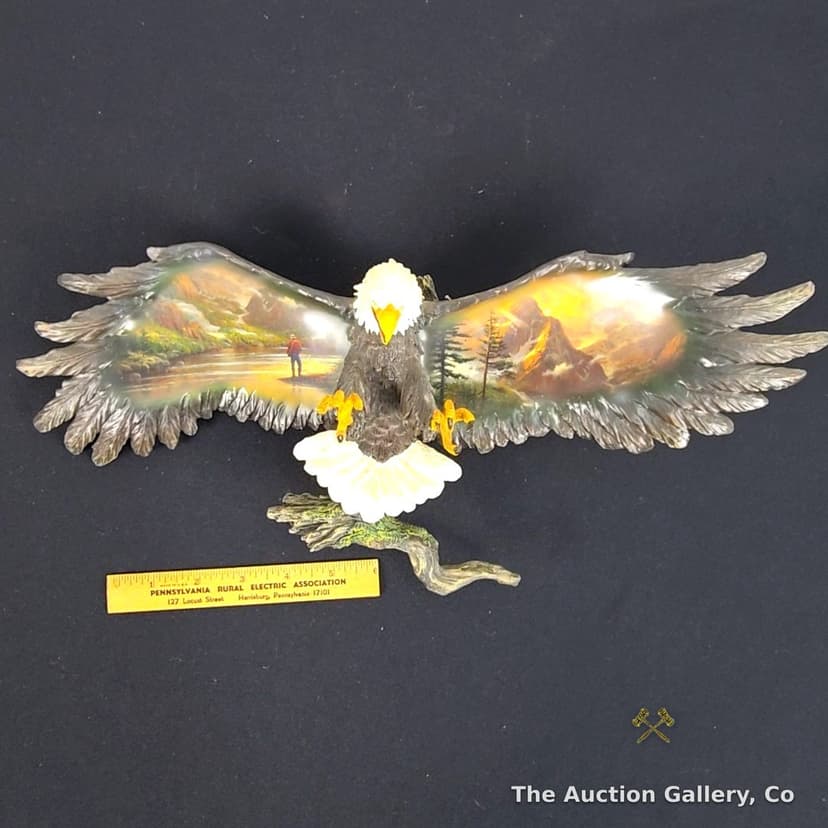 Thomas Kinkade "Almost Heaven" Eagle's View Wall Sculpture