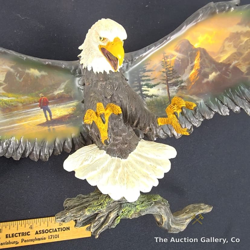 Thomas Kinkade "Almost Heaven" Eagle's View Wall Sculpture โ photo 5