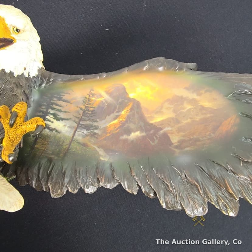 Thomas Kinkade "Almost Heaven" Eagle's View Wall Sculpture โ photo 4