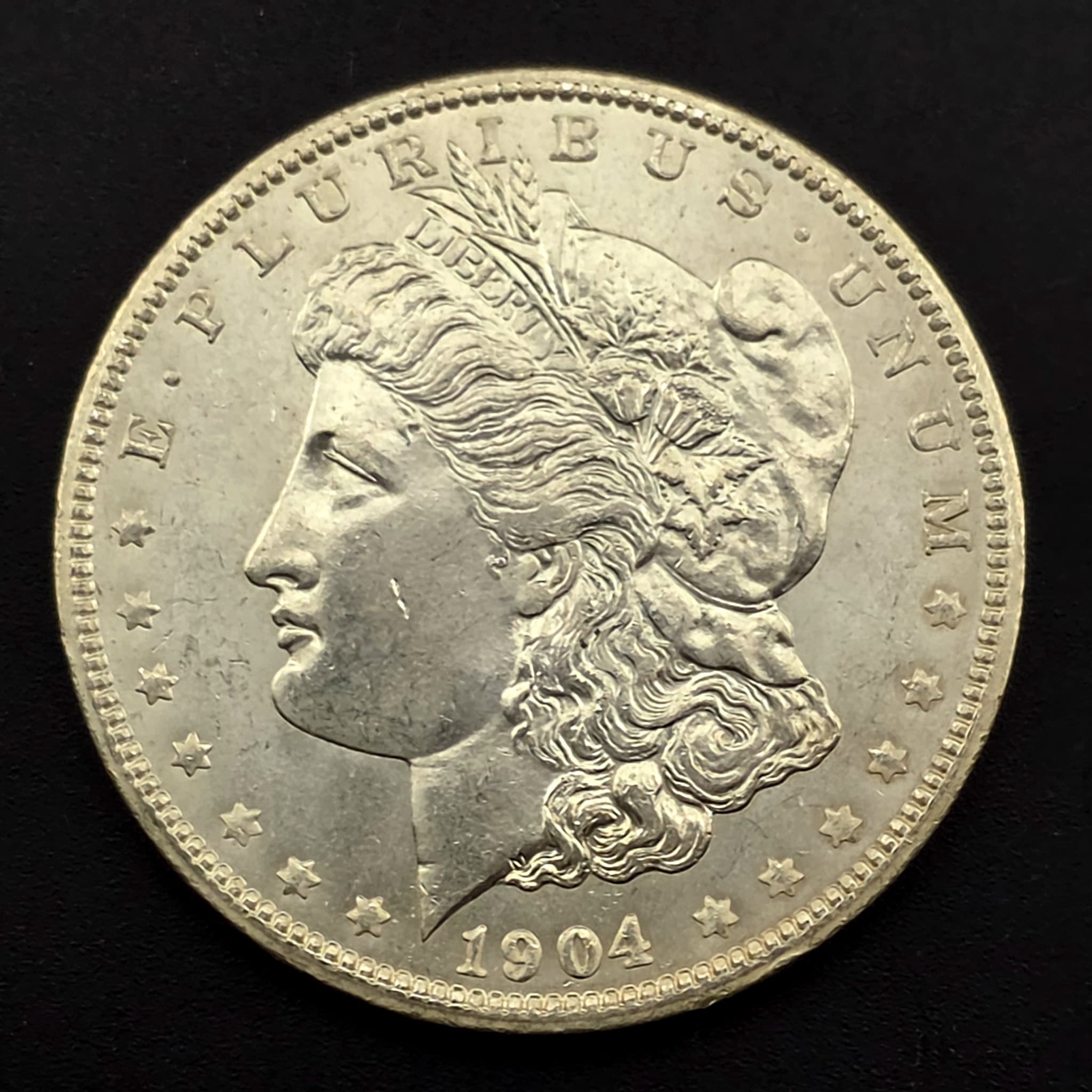 1904-O Morgan Silver Dollar, 90% Silver