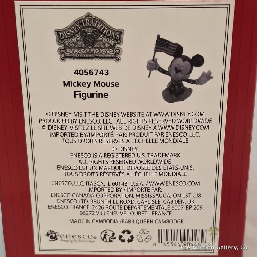Jim Shore Disney Traditions Mini Patriotic Mickey Figurine, Enesco โ photo 4