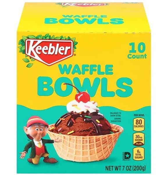 Keebler Waffle Bowls 10pk