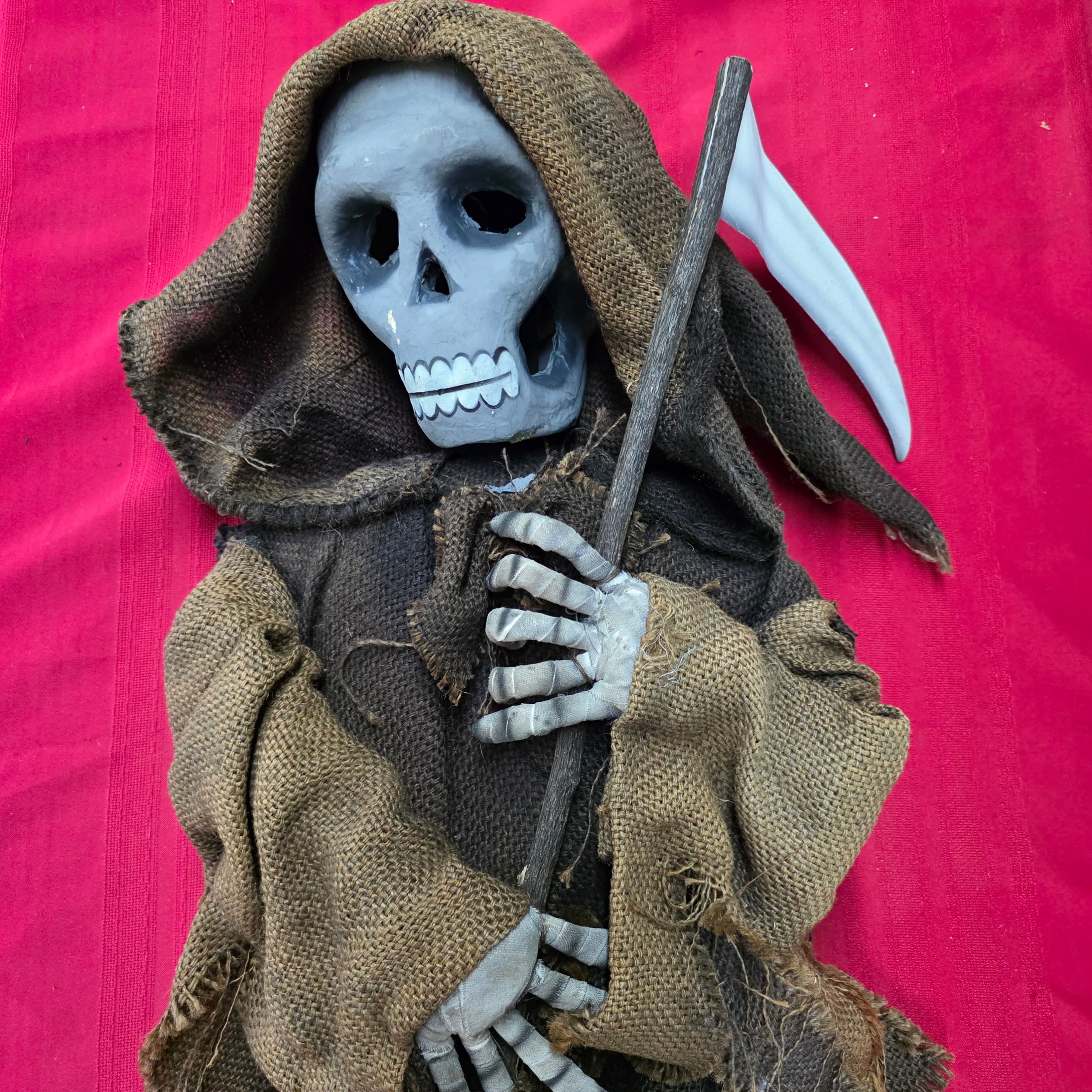 Grim Reaper Garden Stake, 5 Foot Tall