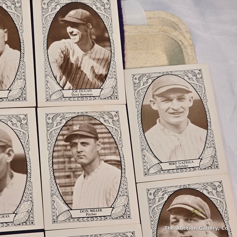 1927 New York Yankees Reprint Card Set, 31 Cards โ photo 4