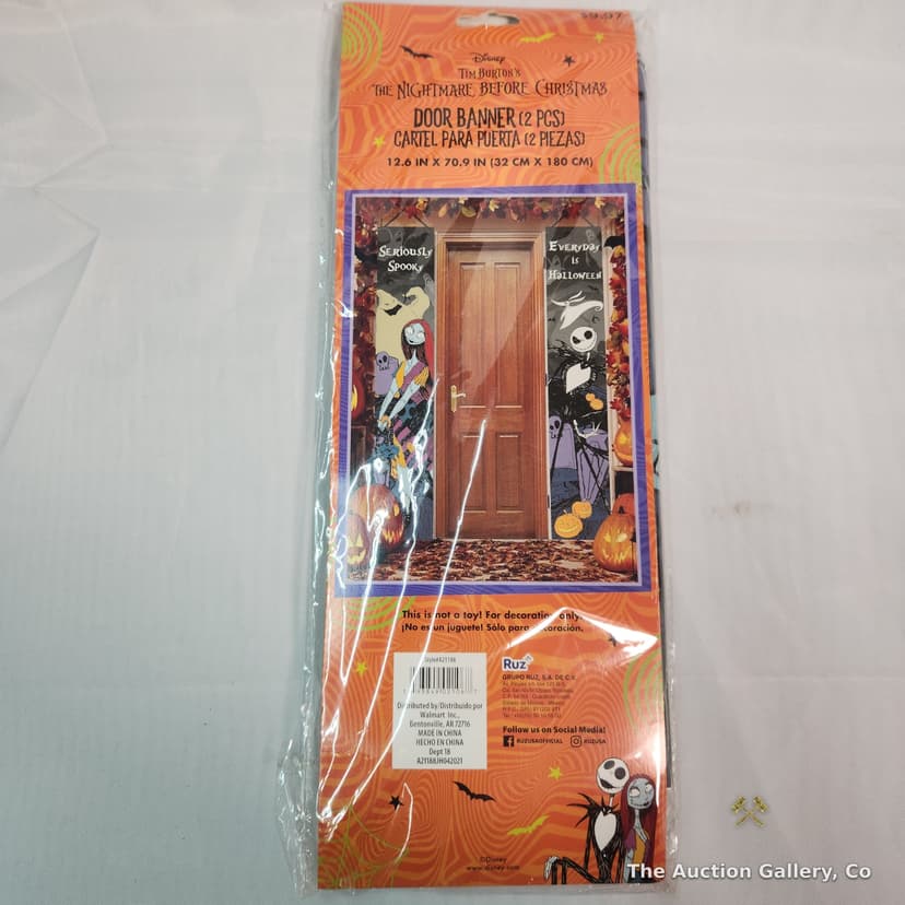 Nightmare Before Christmas Halloween Door Banner Set, 2 Pcs β photo 3