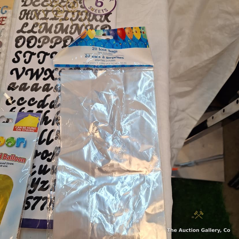 Craft Supply Lot β Stickers, Balloons, Alphabet Sheets & More β photo 6
