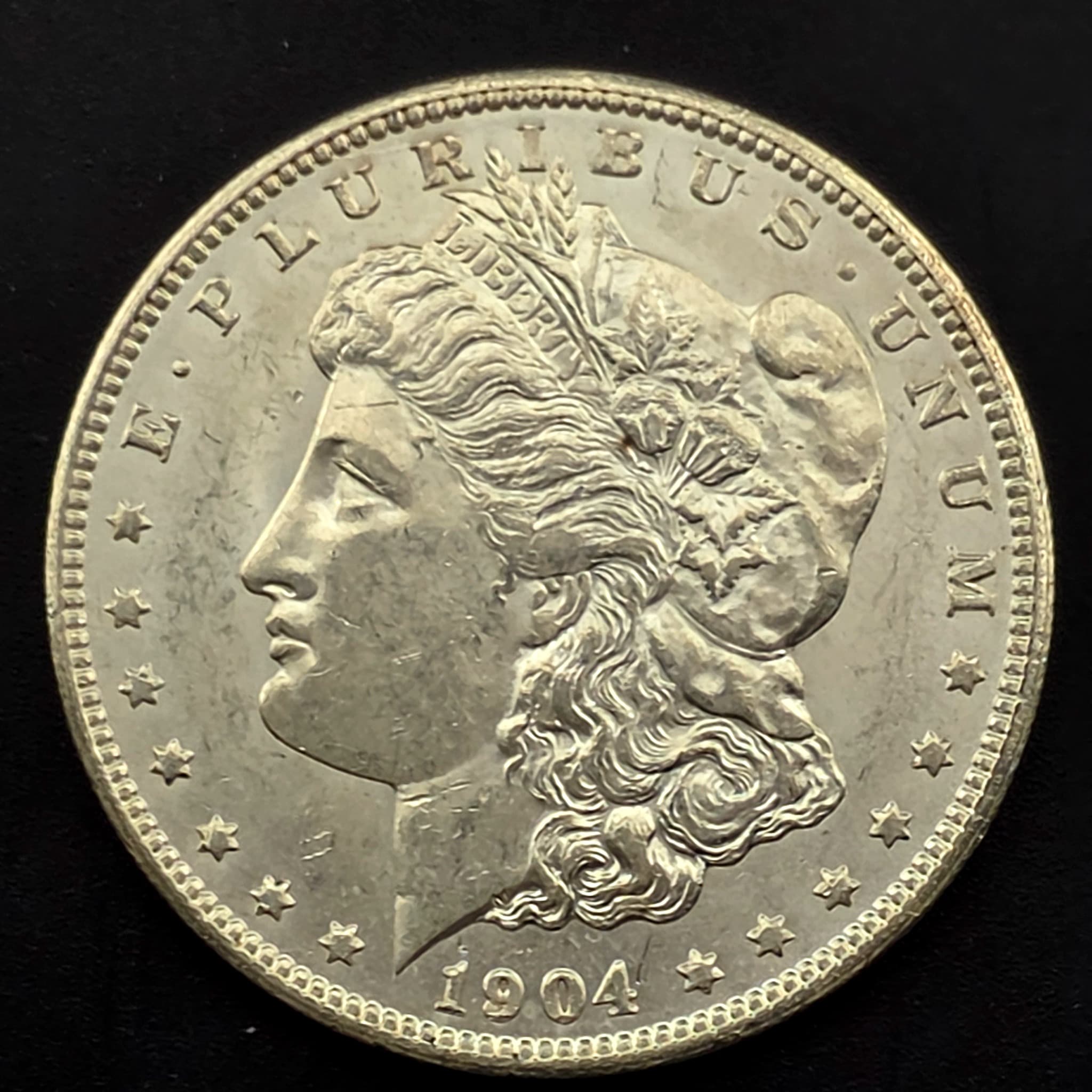 1904-O Morgan Silver Dollar, 90% Silver