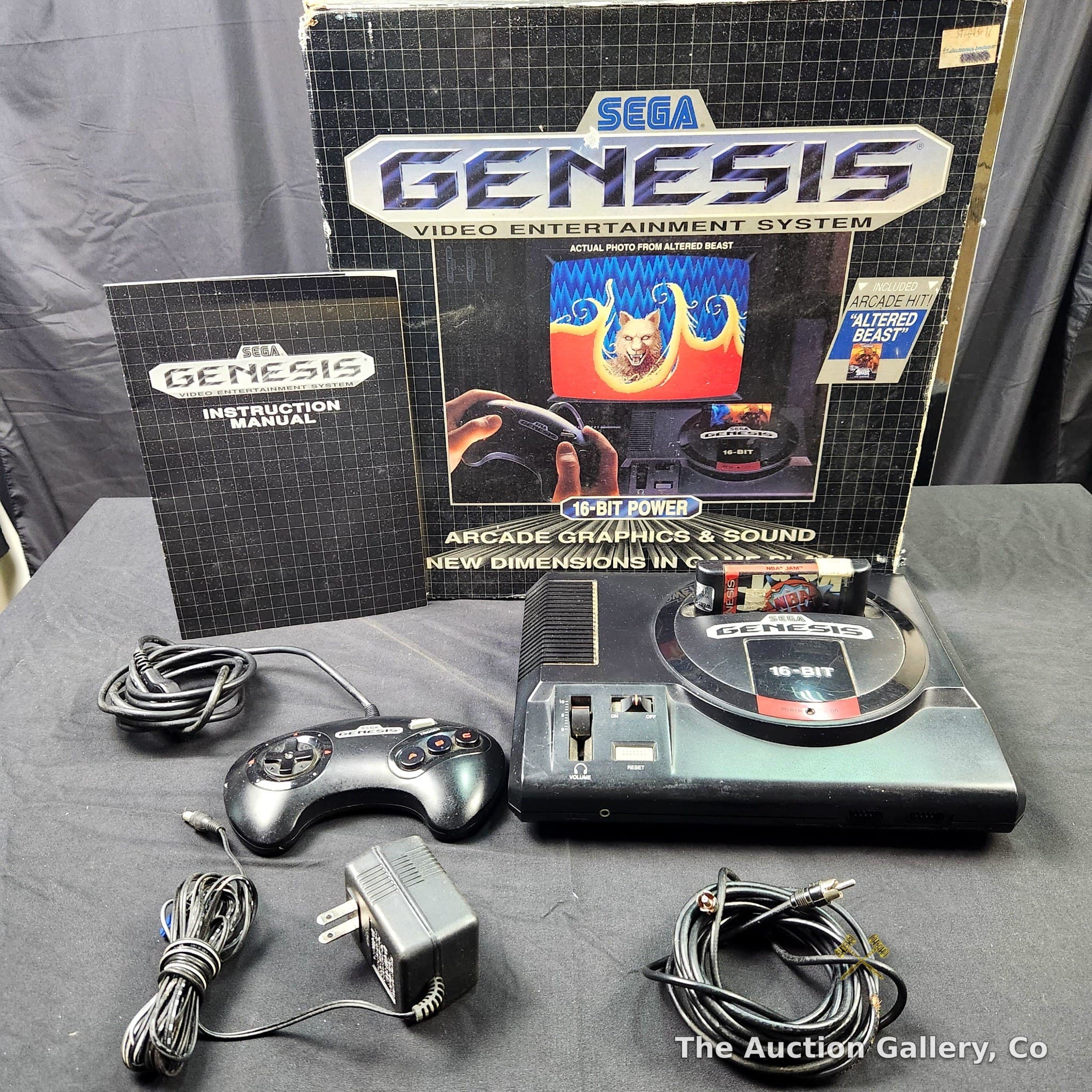 Sega Genesis Model 1 Console Bundle with Box, Game & Manual