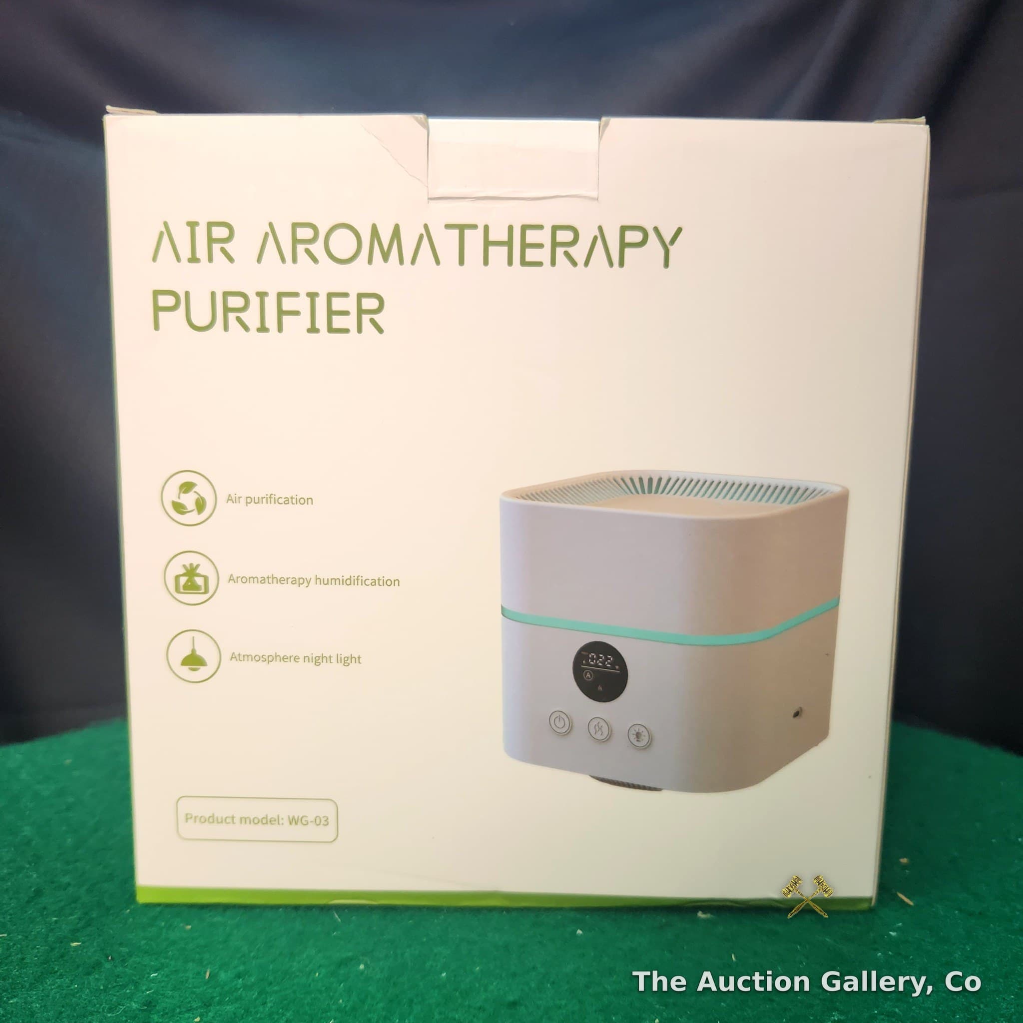 Air Aromatherapy Purifier, Model WG-03, New in Box