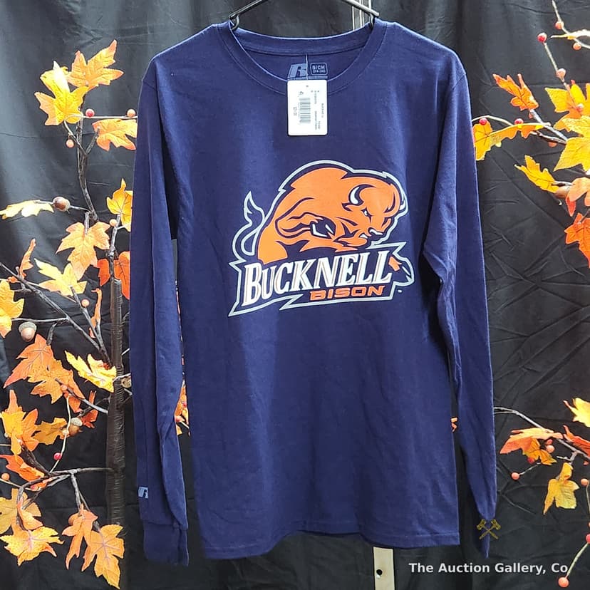 Bucknell Bison Russell Athletic Long-Sleeve Shirts, Set of 3, Size Small, NWT β photo 2
