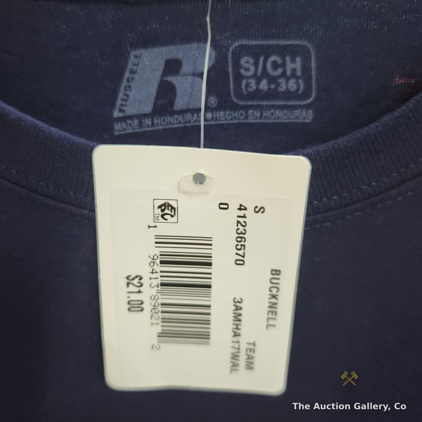 Bucknell Bison Russell Athletic Long-Sleeve Shirts, Set of 3, Size Small, NWT β photo 4