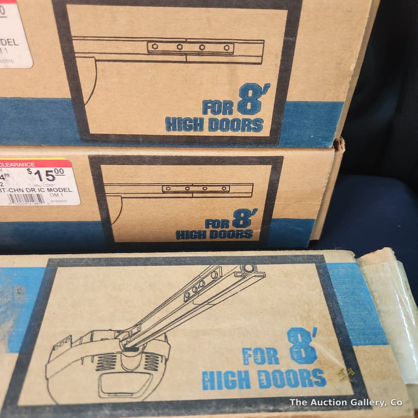Genie Rail Extension Kits, Door Closer & Bracket, Mixed Lot โ photo 3