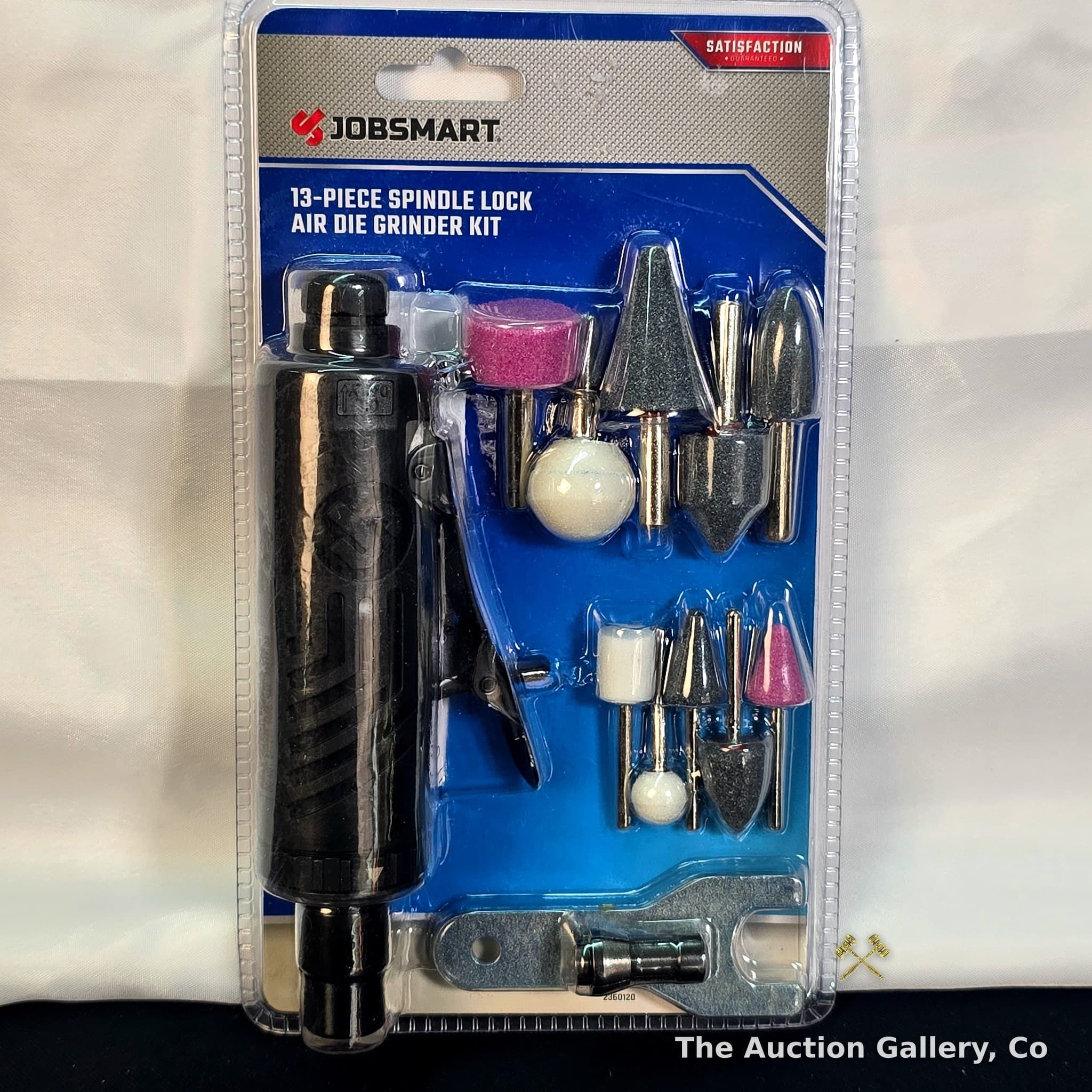 JobSmart 13-Piece Spindle Lock Air Die Grinder Kit, New