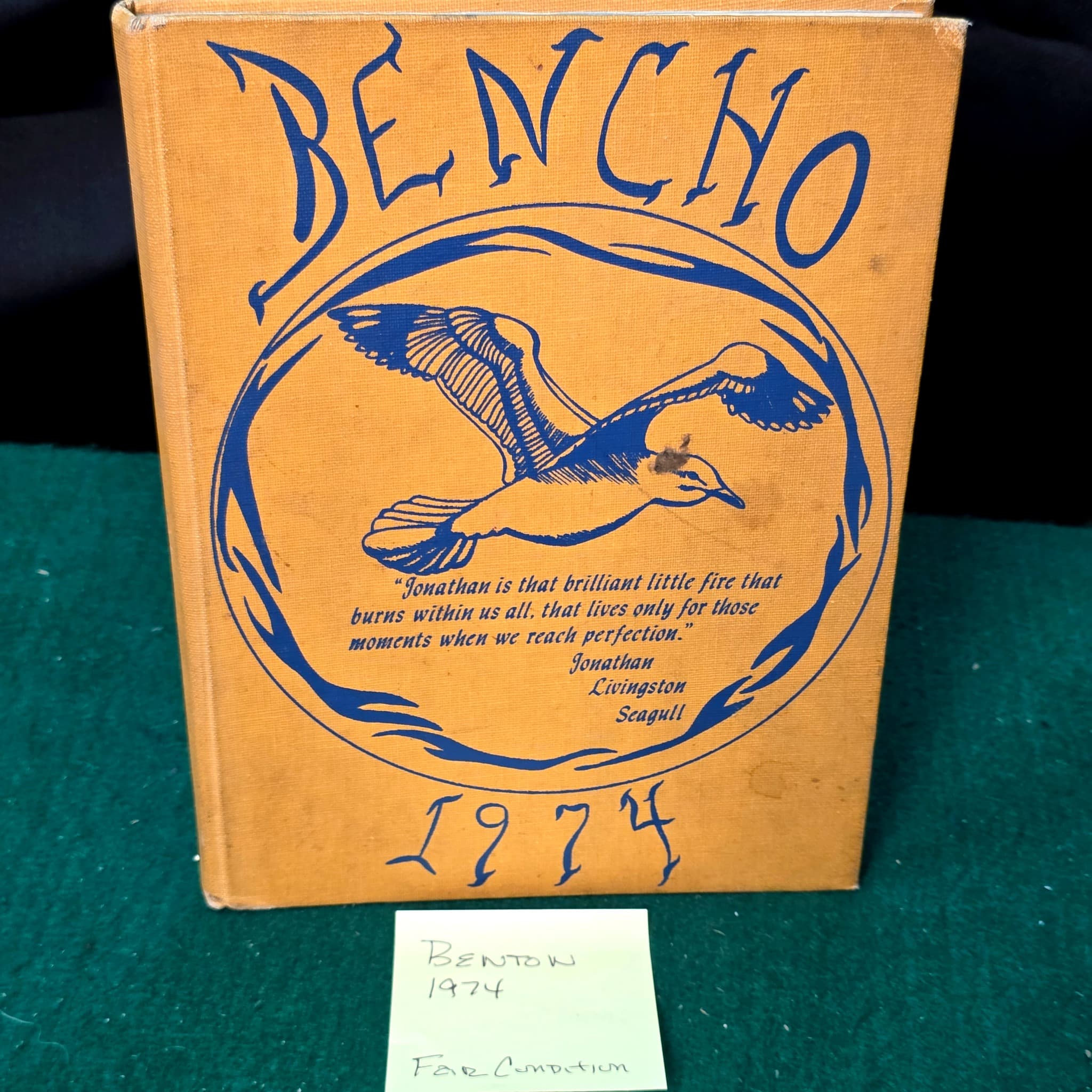 Benton PA High School Yearbook, 1974