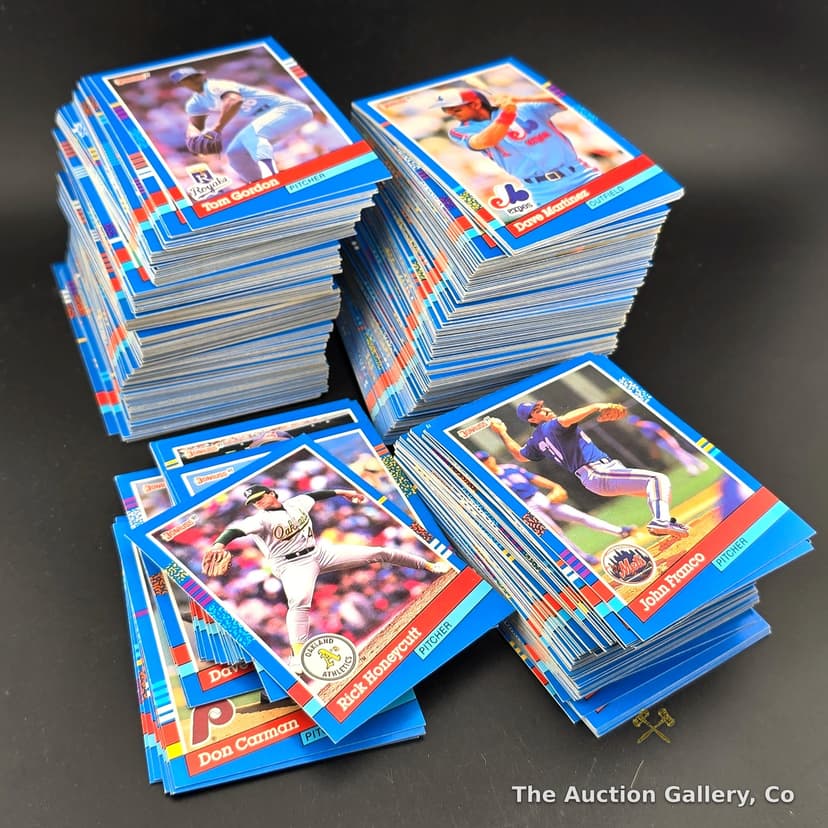 1991 Donruss MLB Baseball Cards, Large Lot