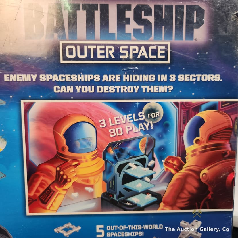 Hasbro Battleship Outer Space 3D Board Game, Sealed โ photo 5