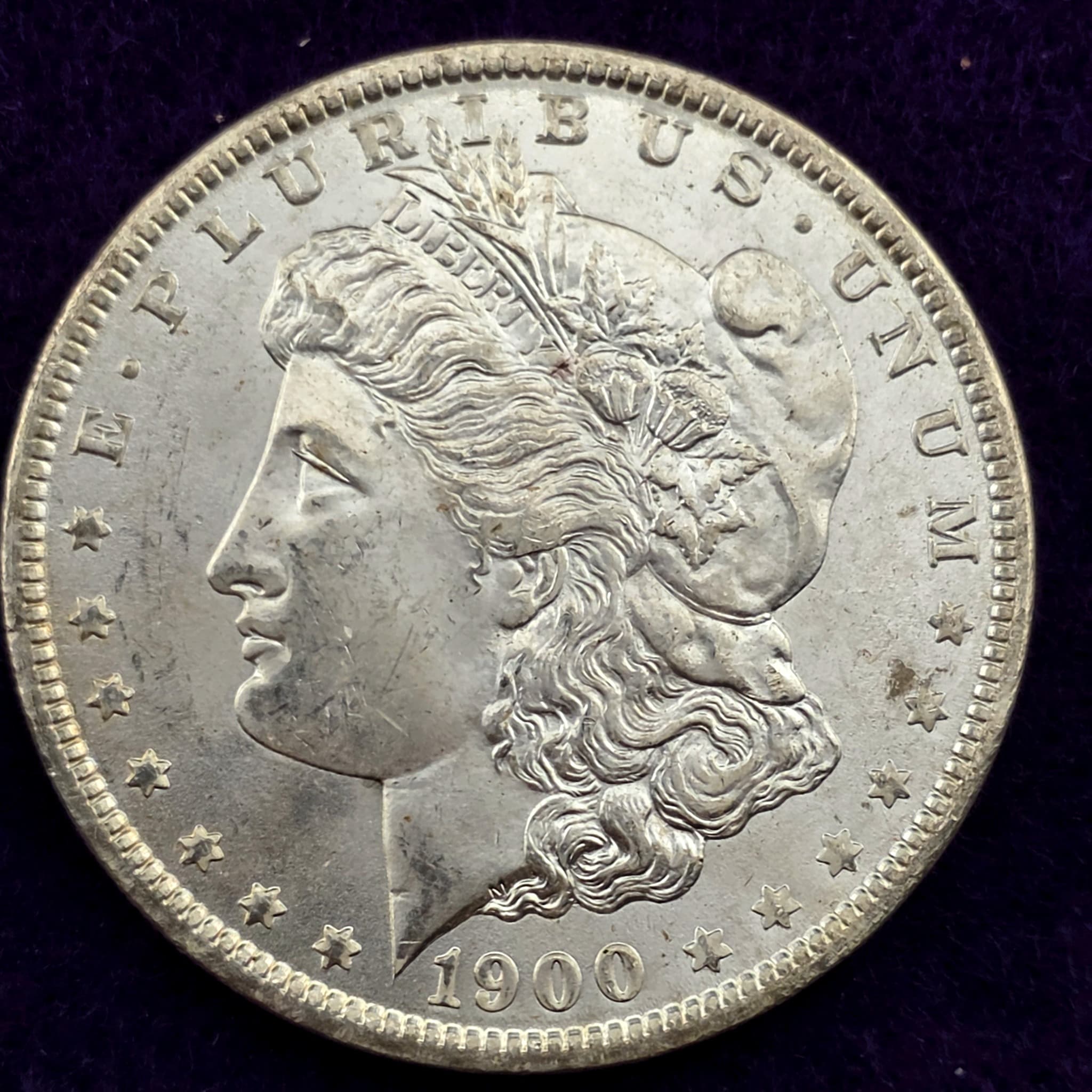 1900-O Morgan Silver Dollar, 90% Silver