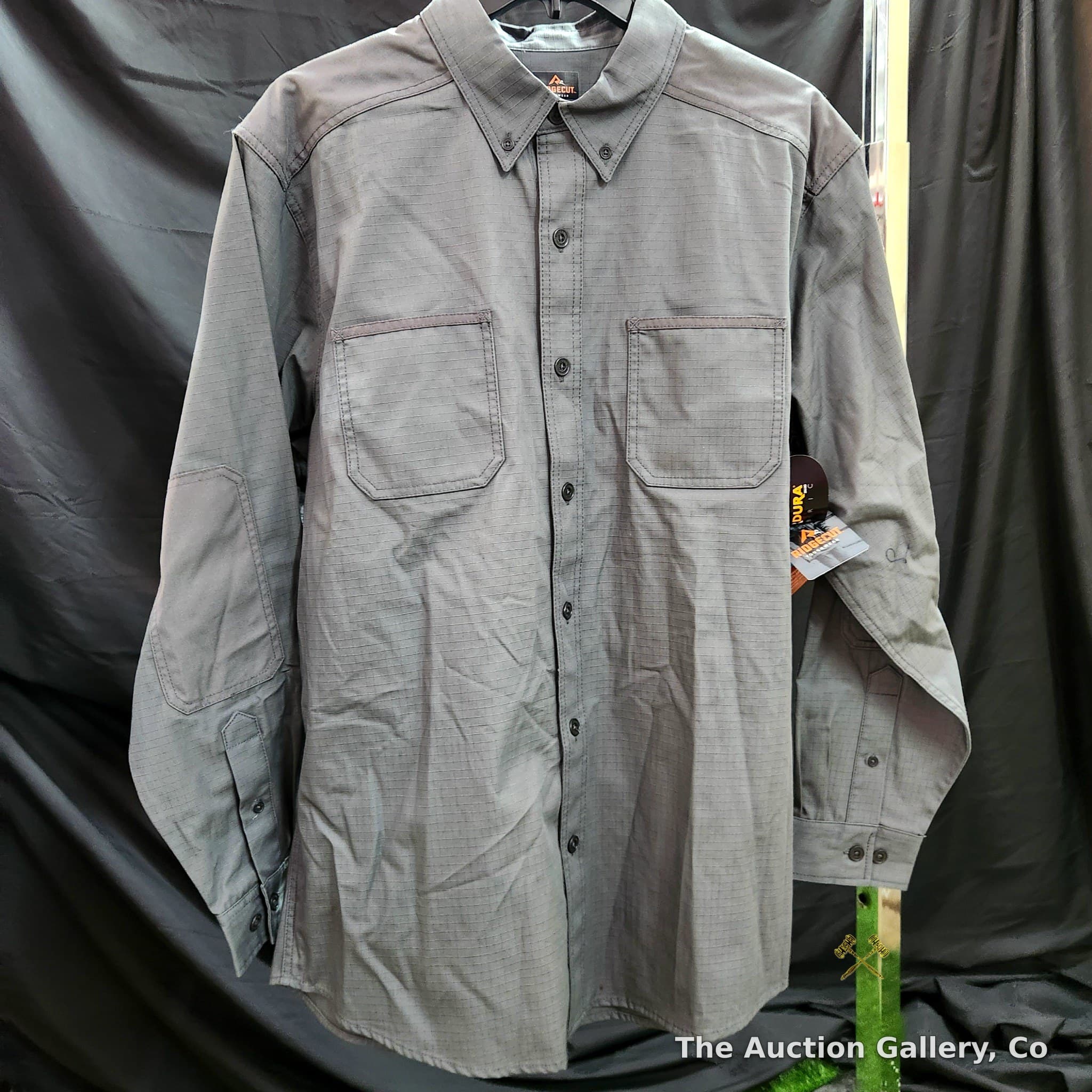 Ridgecut Toughwear Men's Long Sleeve Ultra Work Shirt, XLT