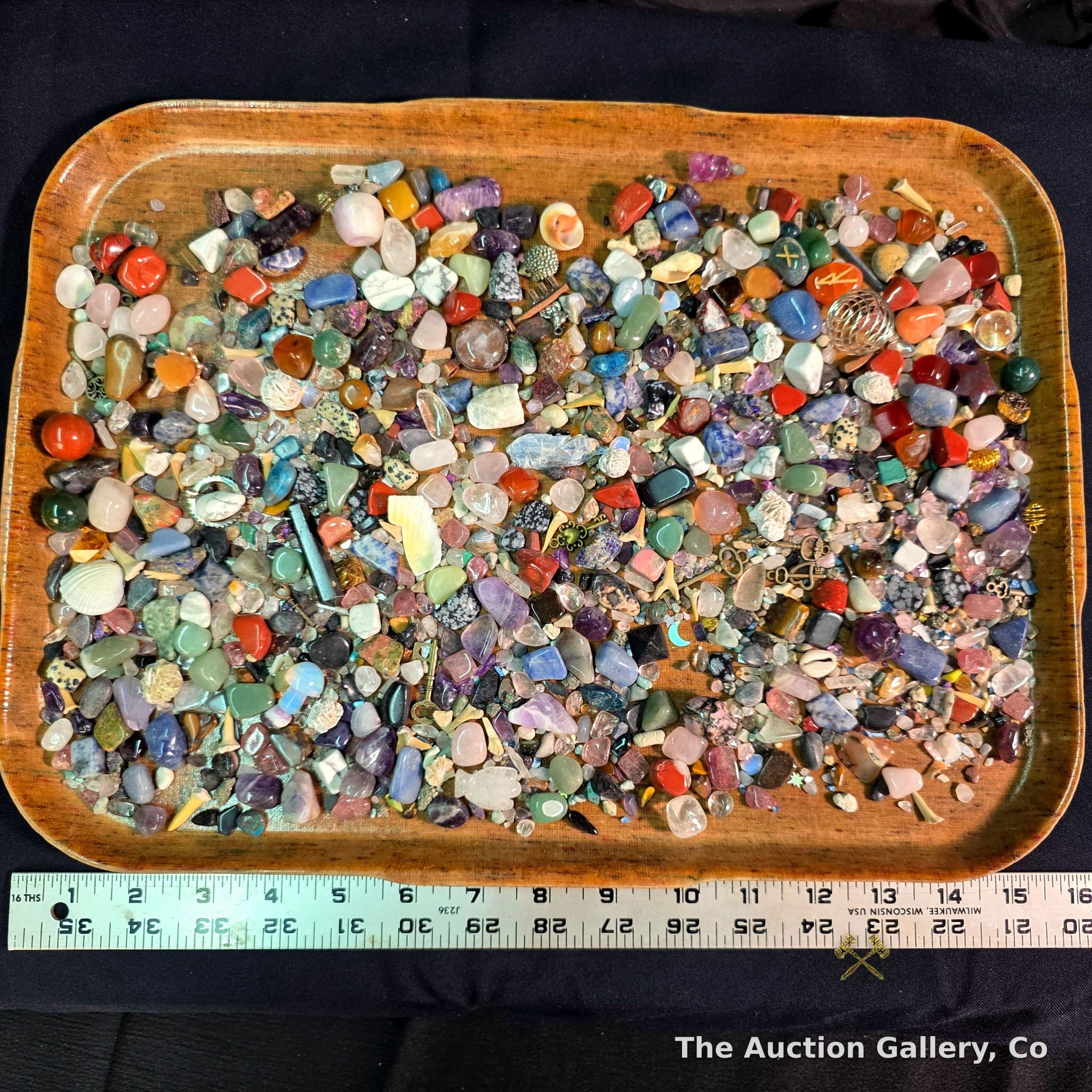 Large Mixed Lot Tumbled Gemstones, Crystals & Mineral Specimens