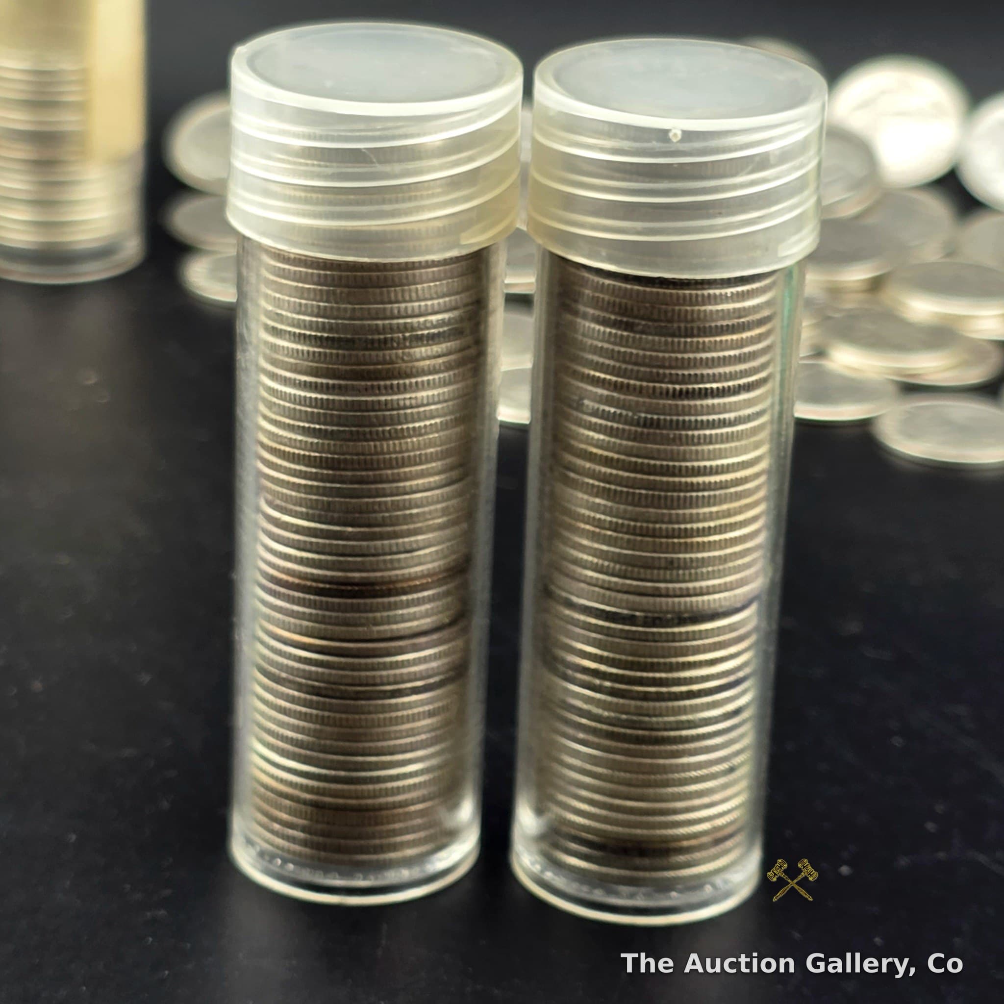 Roosevelt Silver Dimes, 2 Full Rolls (100 Coins), 90% Silver