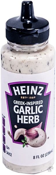 Heinz Greek Inspired Garlic Herb Sauce