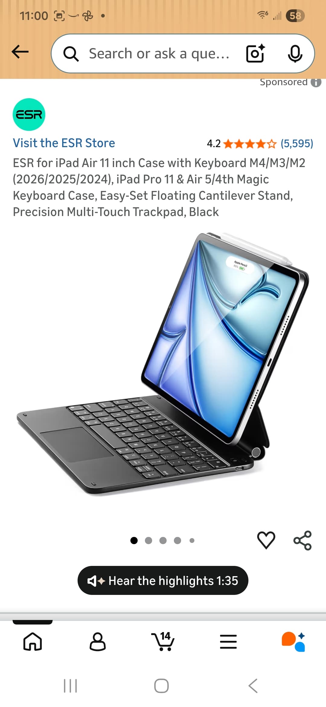 Magnetic Keyboard Case - Ipad