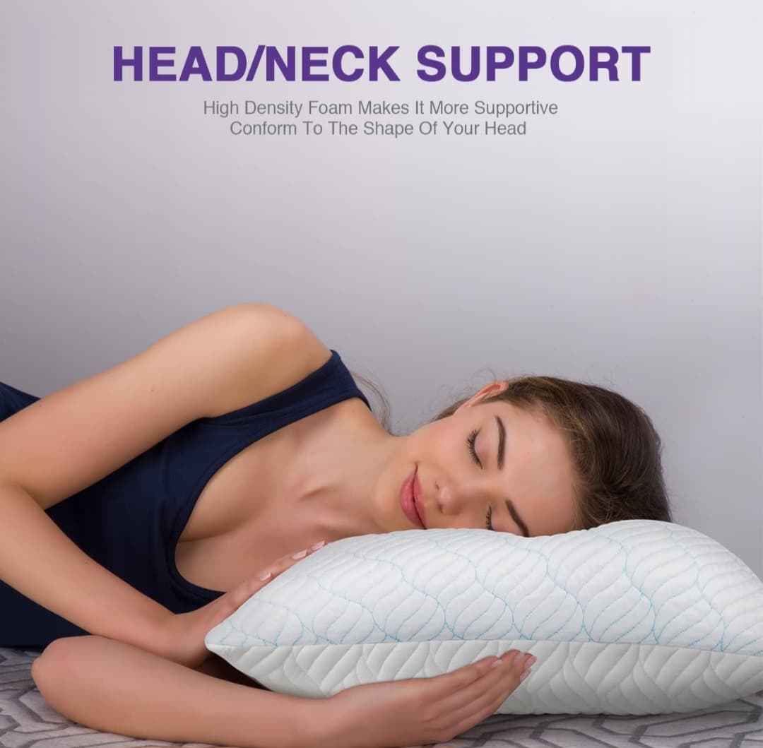 Cooling Memory Foam Pillow (Queen)