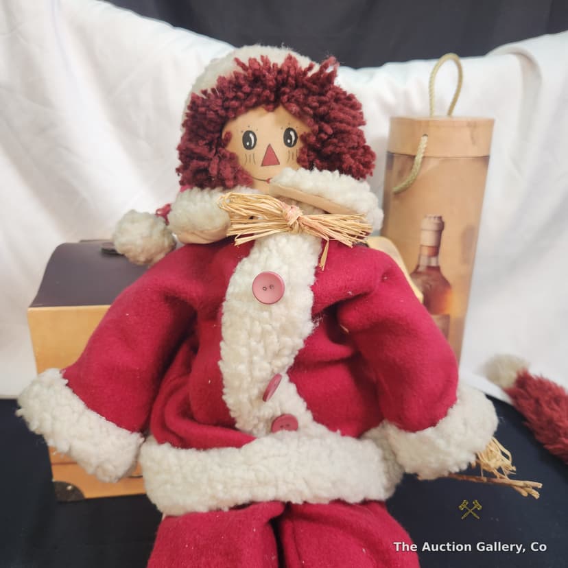 Christmas Lot โ Boyds Bear, Santa Doll, Rag Doll, Decorative Boxes โ photo 8